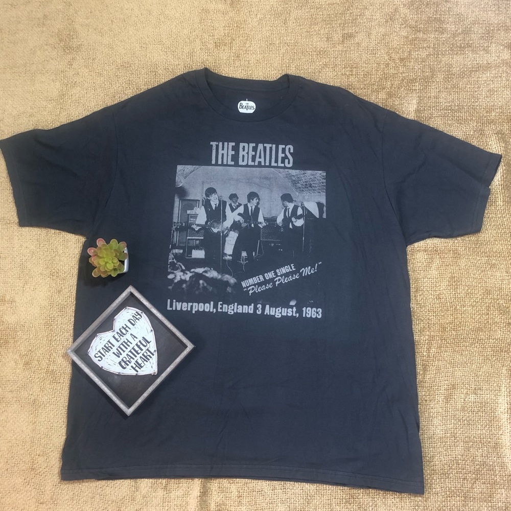 The Beatles Gray Men’s T-Shirt Sz 2X